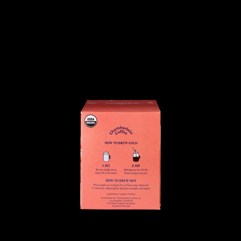 Organic Medium Roast Cold Brew Singles