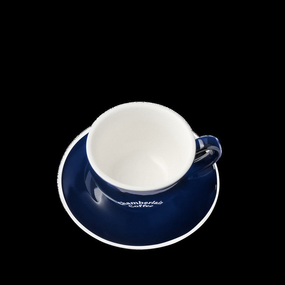 Navy Cup & Saucer