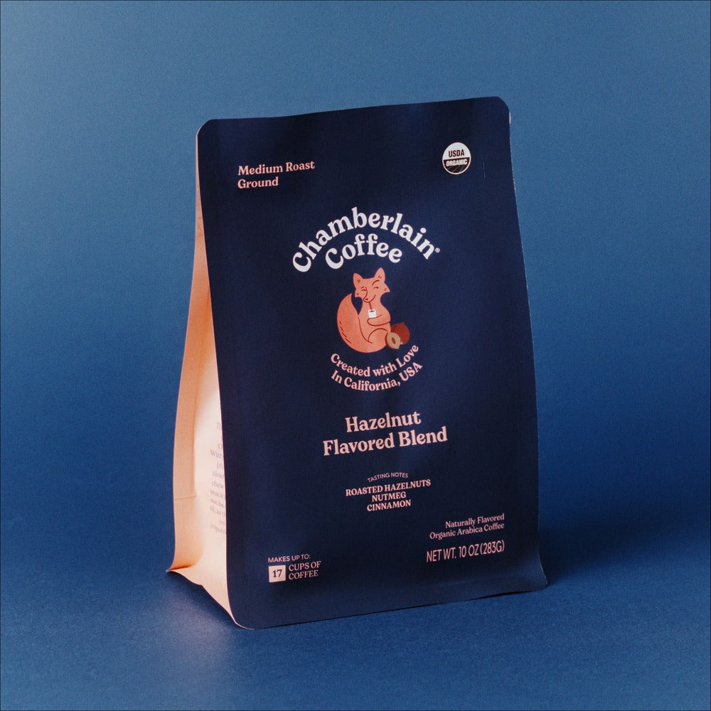 Organic Hazelnut Coffee Blend