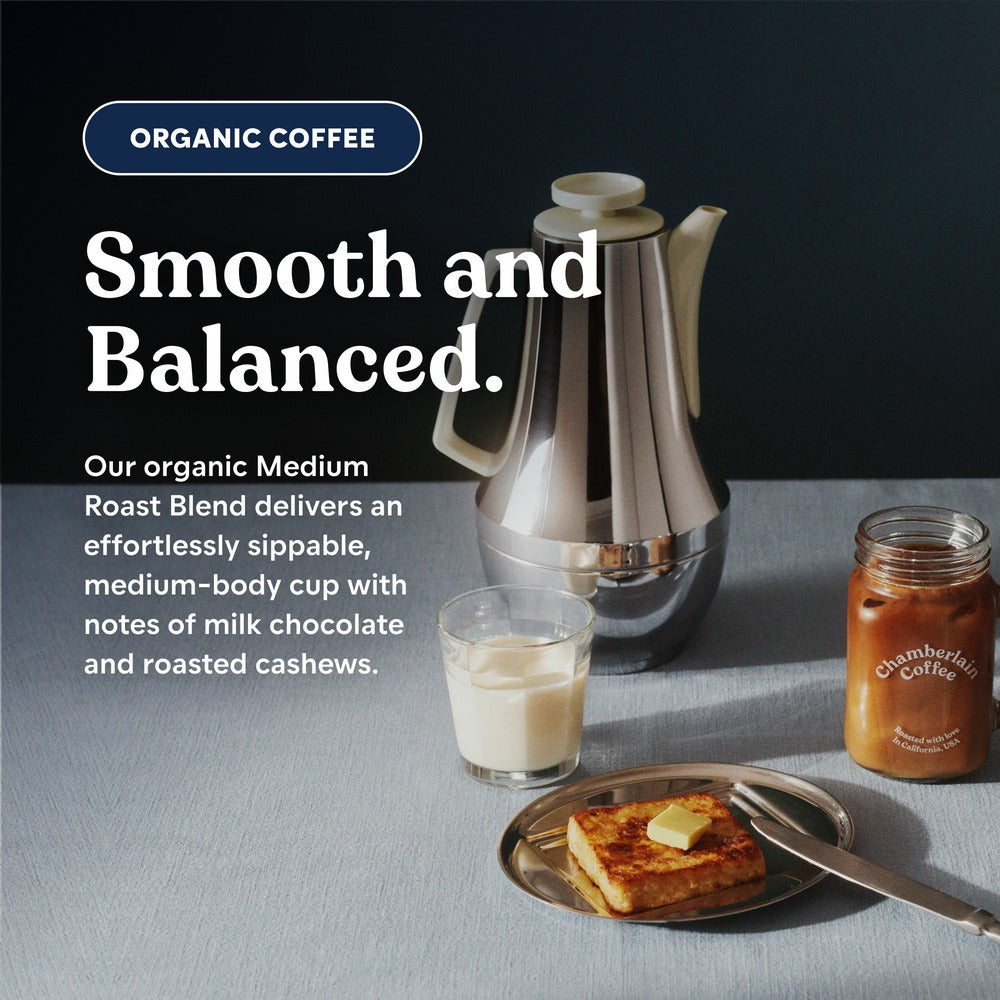 Organic Medium Roast Coffee Blend